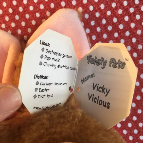Feisty Pets Vicky Vicious stuffed animal - Picture 7 of 8